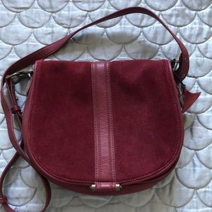 BDG suede crossbody bag